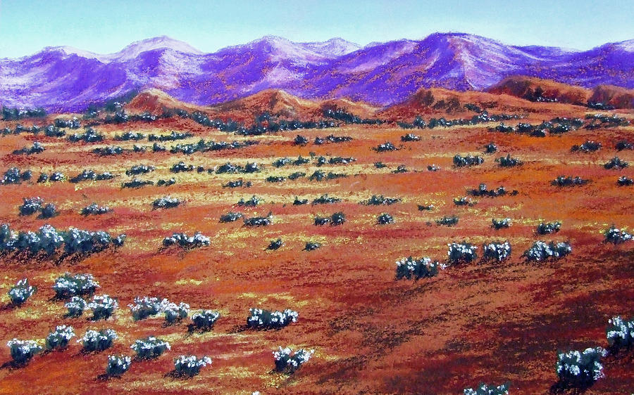 Australian Outback Painting by David Clode