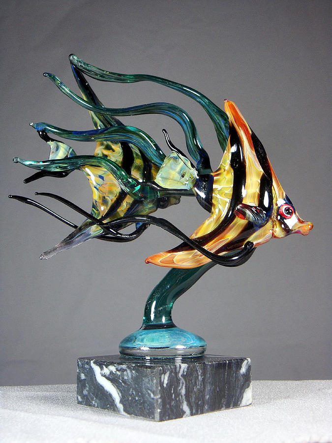 Fish Glass Art - Australianartglass.com by Laurie Young
