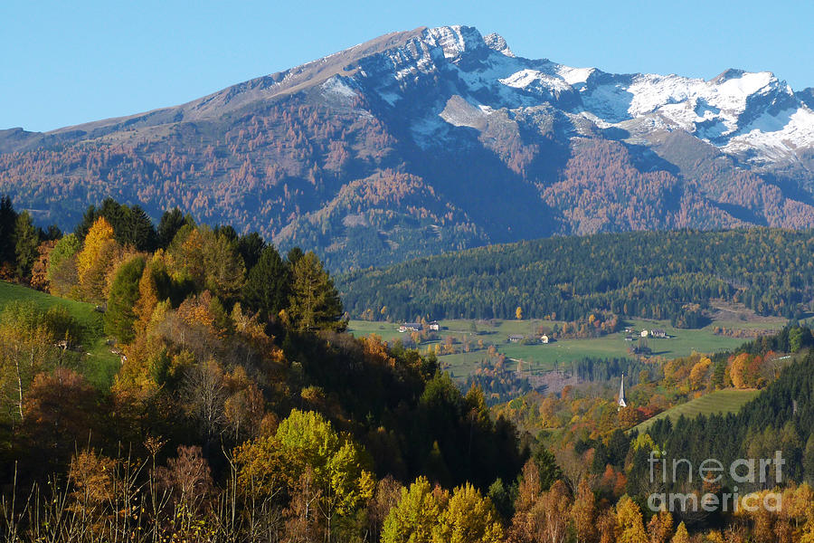 Autumn in Austria Photograph by Phil Banks