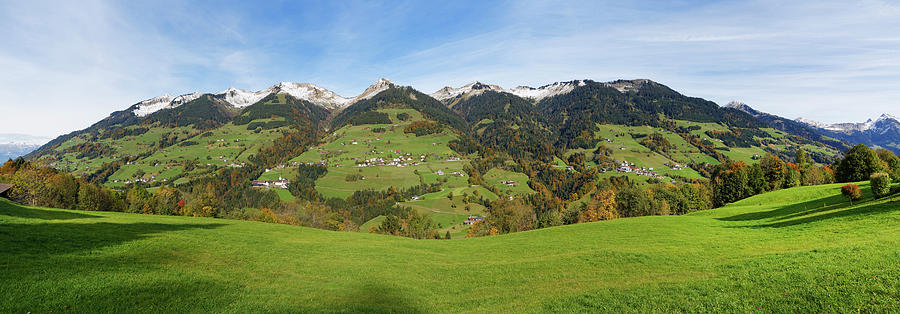 Austria, Vorarlberg, View Of Sankt Photograph by Westend61