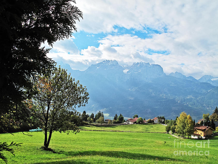Austrian Alps Photograph by Elvis Vaughn