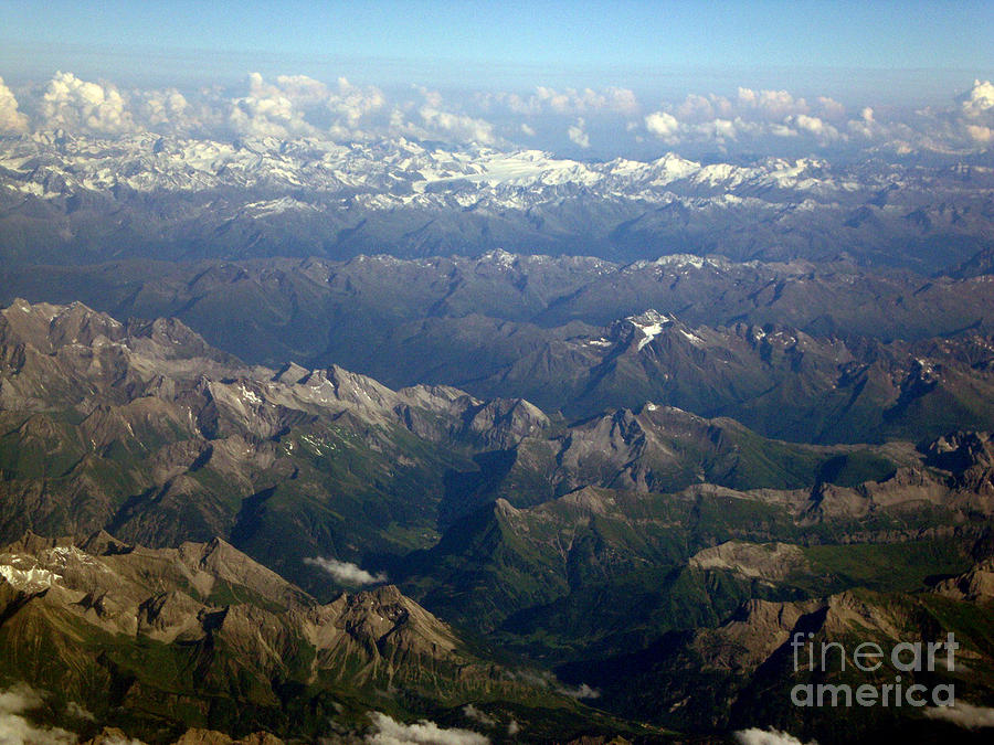 Mountain Photograph - Austrian Alps II by Ulli Karner