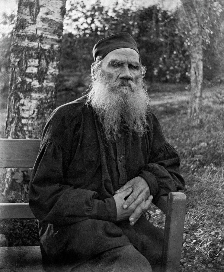 Author Leo Tolstoy Photograph by Underwood Archives