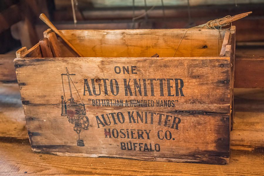 Auto Knitter Box Photograph by Paul Freidlund