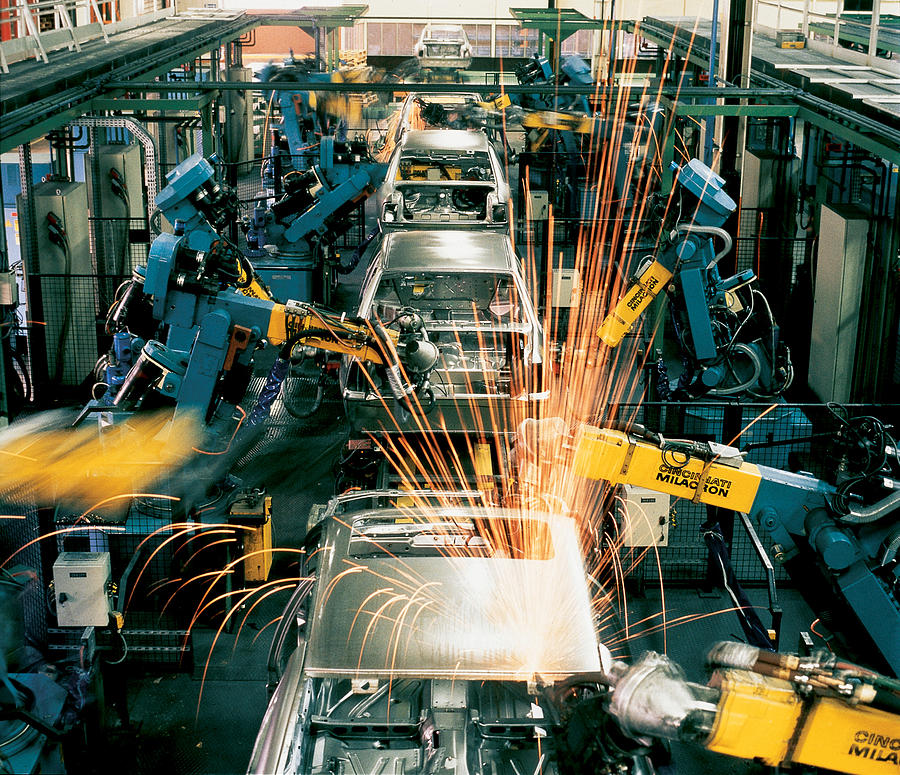 Automobile Assembly Line Photograph by Benelux Press BV