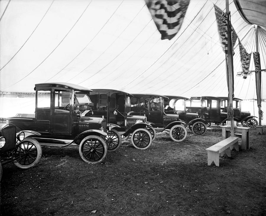 Automobile Show, C1921 Photograph by Granger