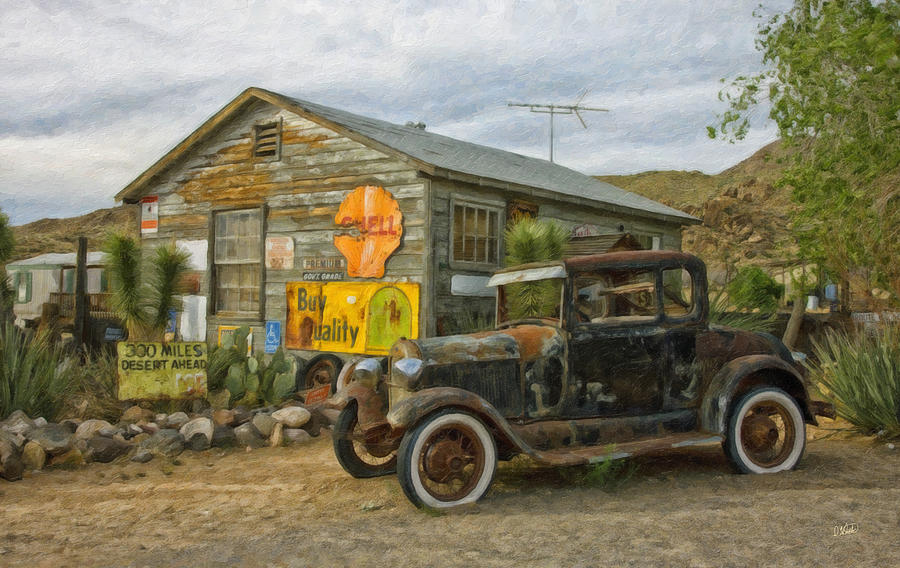 Automobile Veh392751 Painting by Dean Wittle