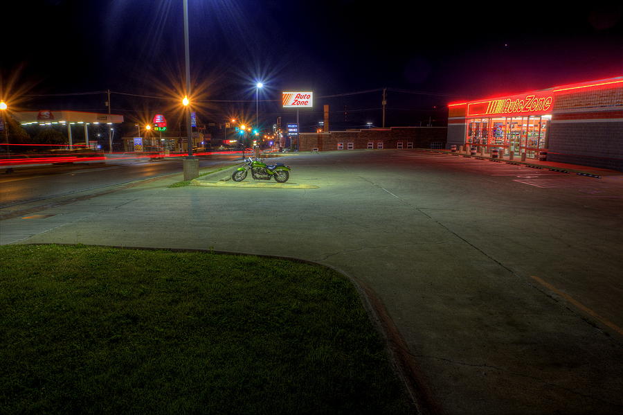 Autozone Neon Photograph by David Dufresne