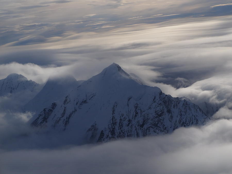 Mountain Photograph - Auttumn Snow by Mark Ball