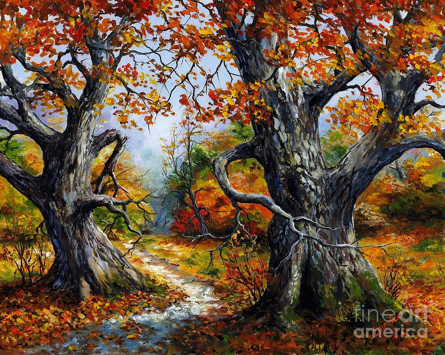 Autumn 06 Painting by Emerico Imre Toth