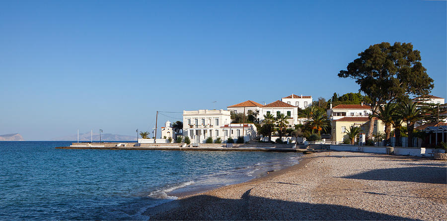 Autumn afternoon on Spetses Photograph by Paul Cowan
