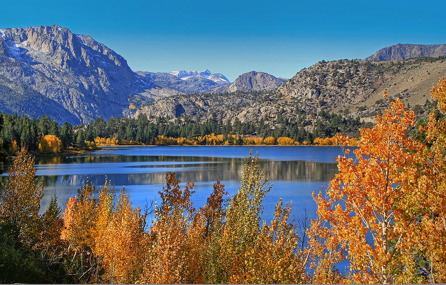 June Lake Photograph - Autumn At June Lake by Donna Kennedy June Lake Photograph - Autumn At June Lake by Donna Kennedy