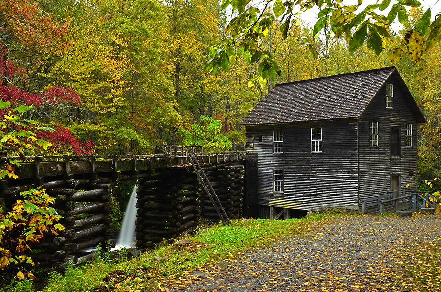 Fall Photograph - Autumn At Mingus Mill by Eric Albright