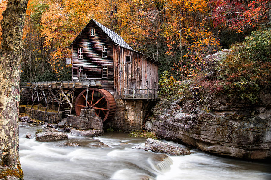 Autumn at the Mill by John Kiss Autumn at the Mill by John Kiss