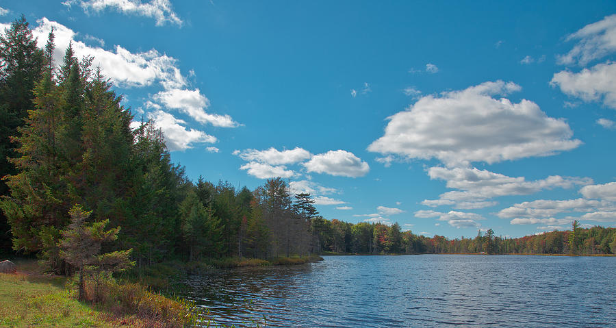 Autumn at Twin Ponds Photograph by David Patterson - Fine Art America