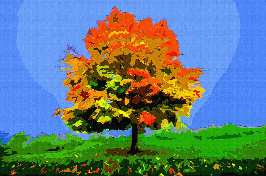 Autumn Aura Digital Art by Brian Stevens