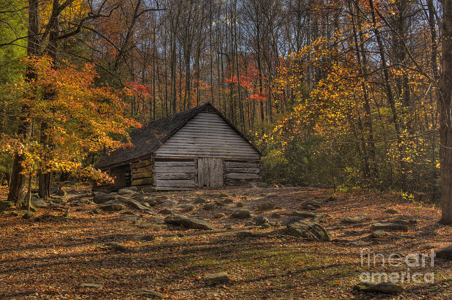 Autumn Barn Photograph by Crystal Nederman