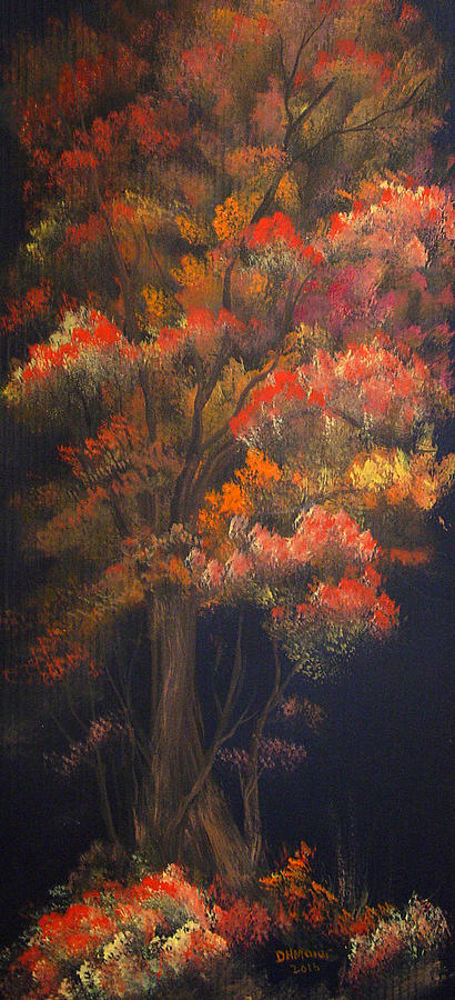 Autumn Beauty Painting by Dorothy Maier
