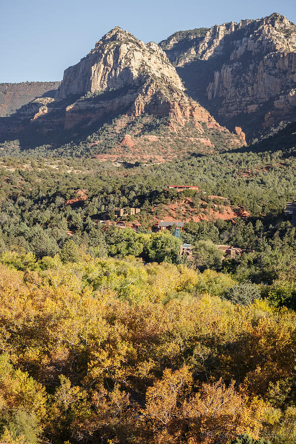 Autumn Below the Rim Photograph by Aaron Burrows