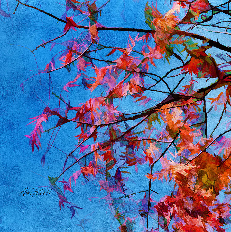 Autumn Blaze Painting by Ann Powell