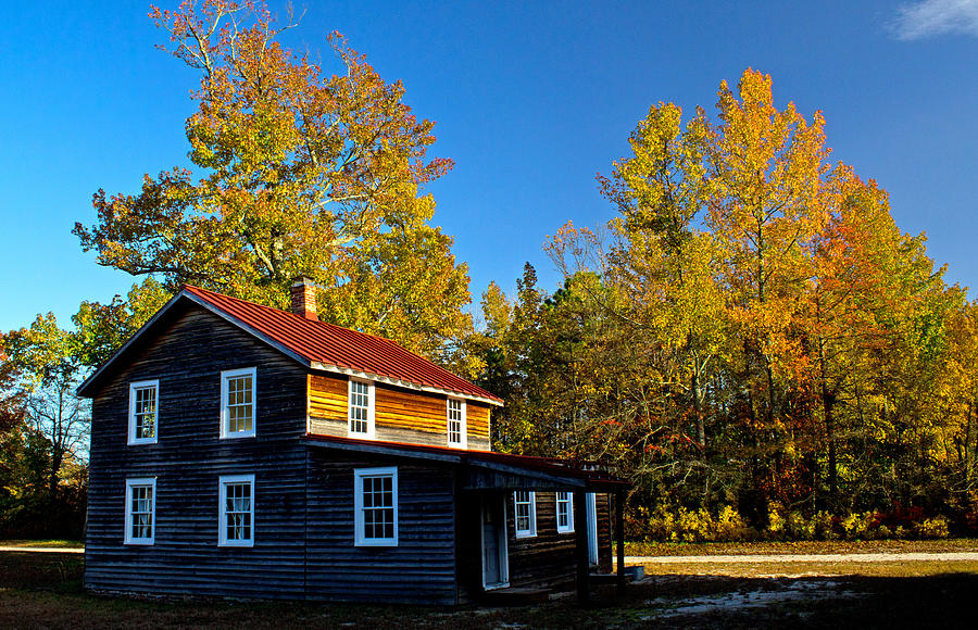 Autumn Bog House Photograph by Tina McGinley