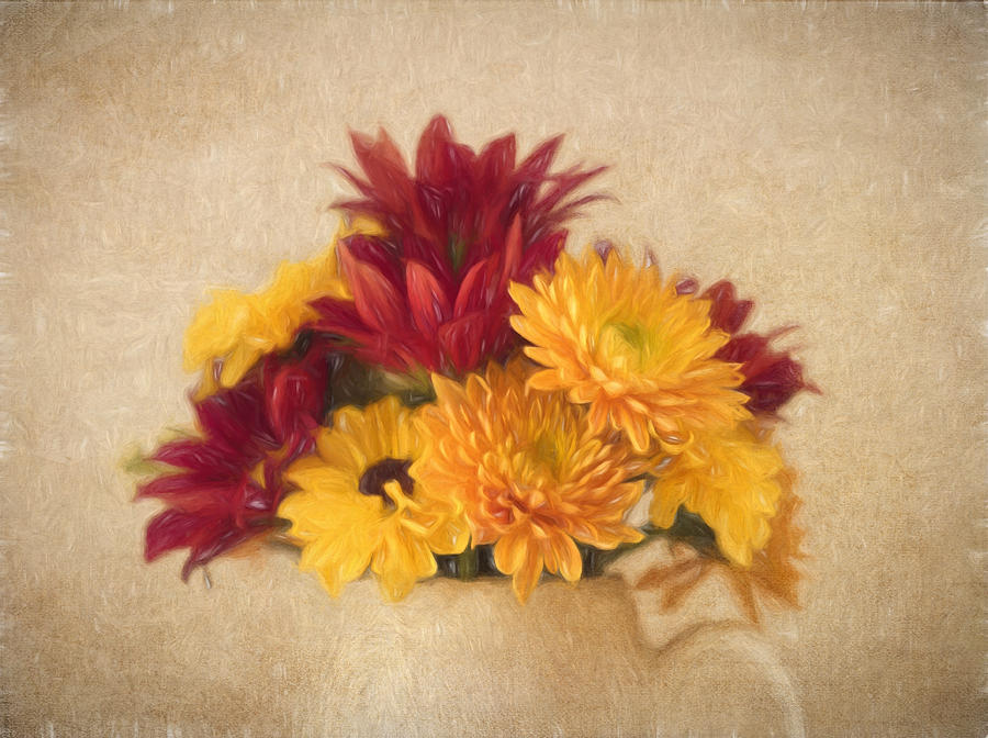 Flower Photograph - Autumn Bouquet by Kim Hojnacki