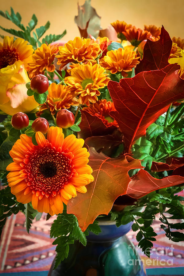 Autumn Bouquet Photograph by Lutz Baar