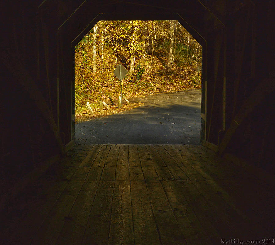 Autumn Bridge II Photograph by Kathi Isserman
