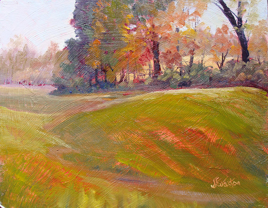 Autumn Colors Painting by Judy Fischer Walton