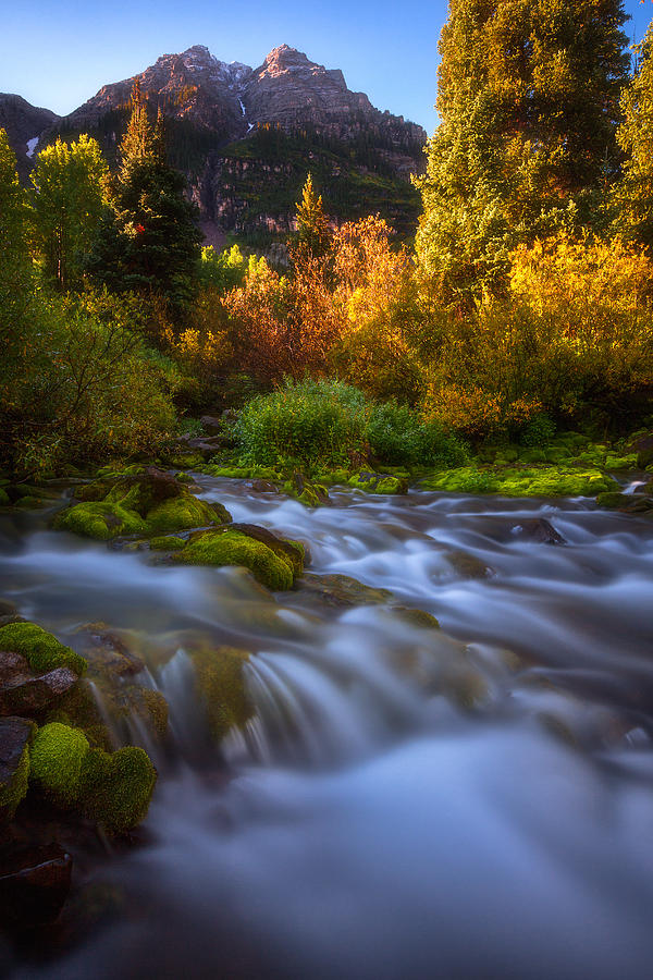 Autumn Creek Photograph by Darren White