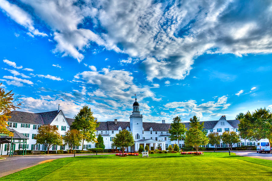 Fall Photograph - Autumn Day at the Sagamore Resort by David Patterson