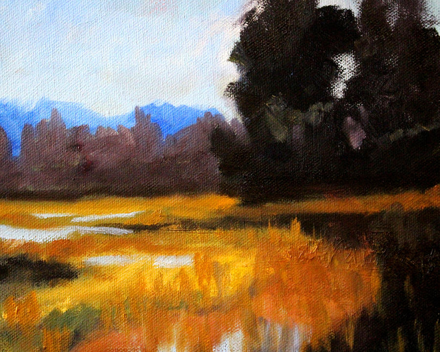 Autumn Delta Painting by Nancy Merkle