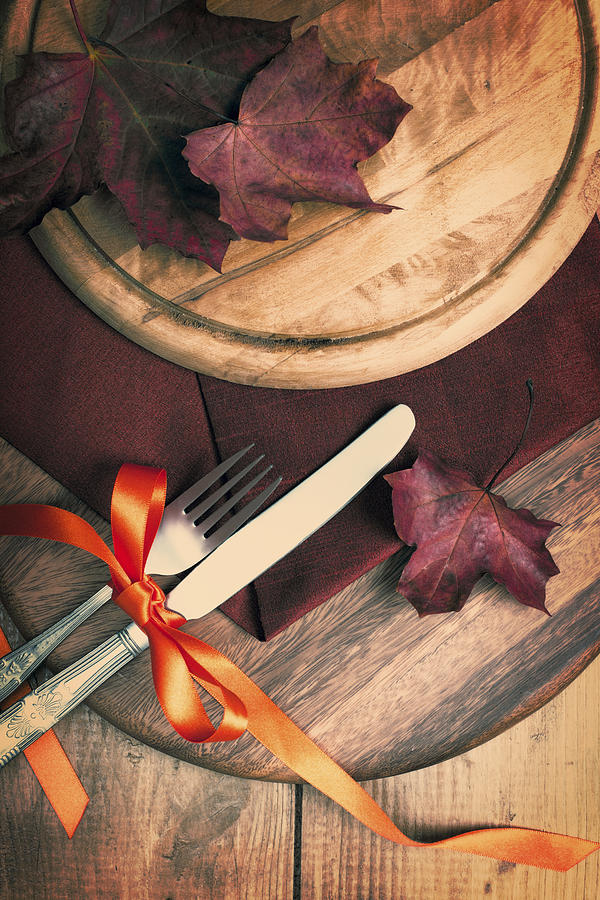 Autumn Dining Photograph by Amanda Elwell | Fine Art America