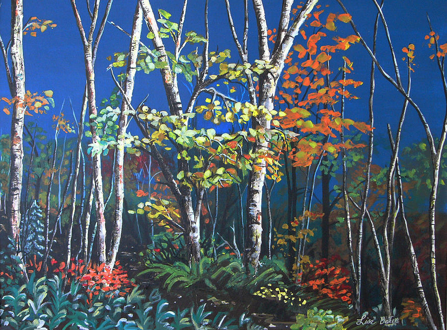 Autumn Eve2 Painting by Lisa J Bates