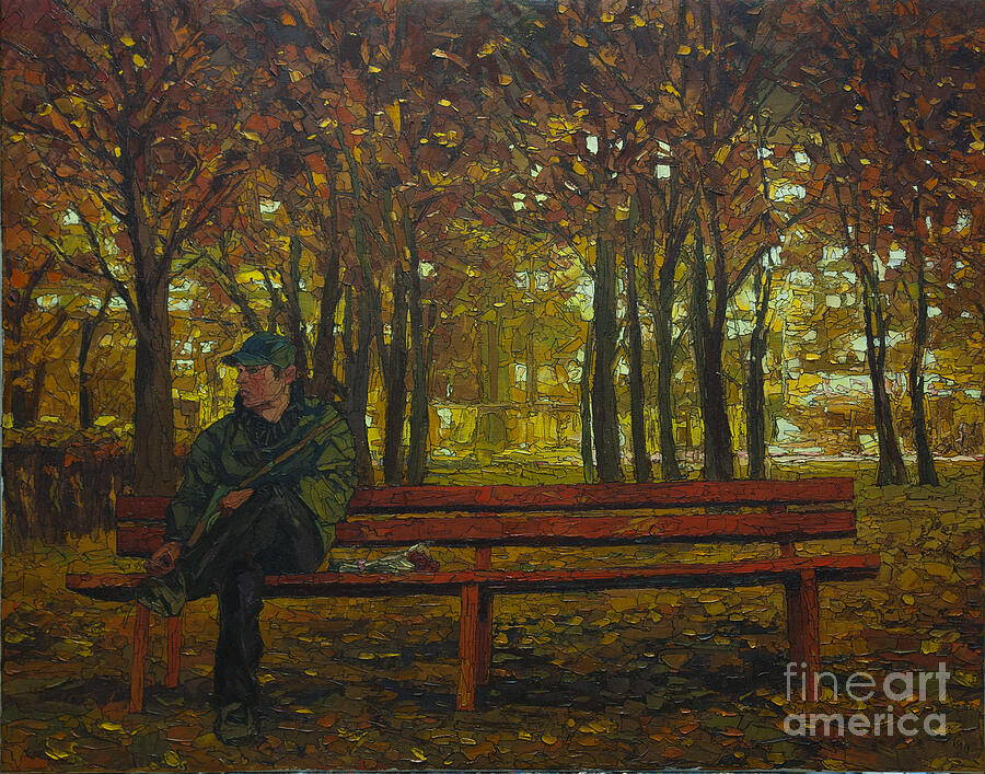 Autumn Evening by Sergey Sovkov