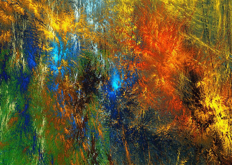 Autumn Fantasy 1013 Digital Art by David Lane