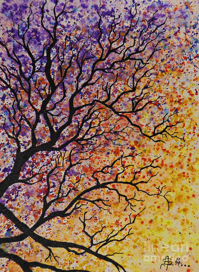 Fantasy Painting - Autumn Fantasy by Amalia Suruceanu