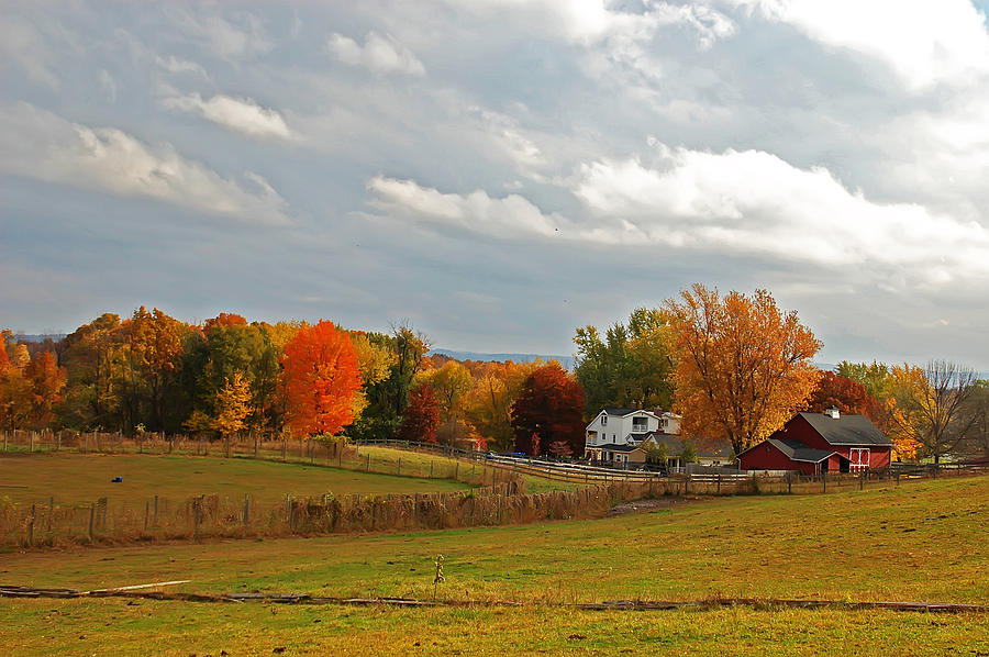 Autumn Farm Photograph by Aimee L Maher ALM GALLERY