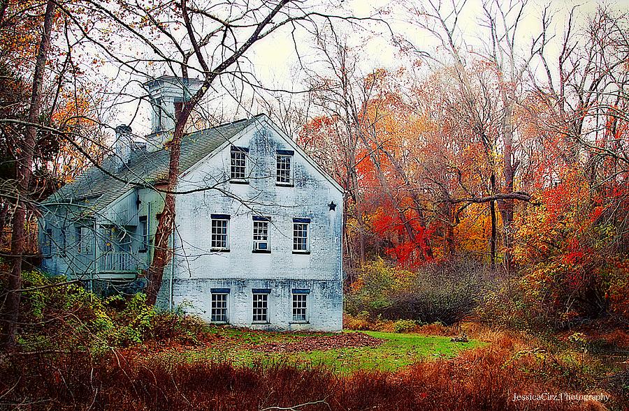 Autumn Farmhouse Photograph by Jessica Cirz