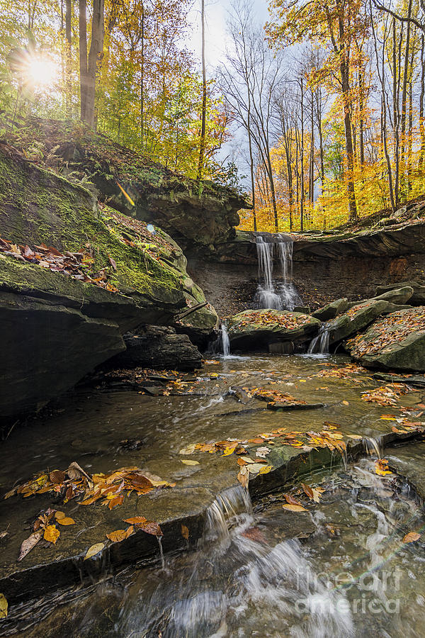Cuyahoga Valley National Park Photograph - Autumn Flows by James Dean