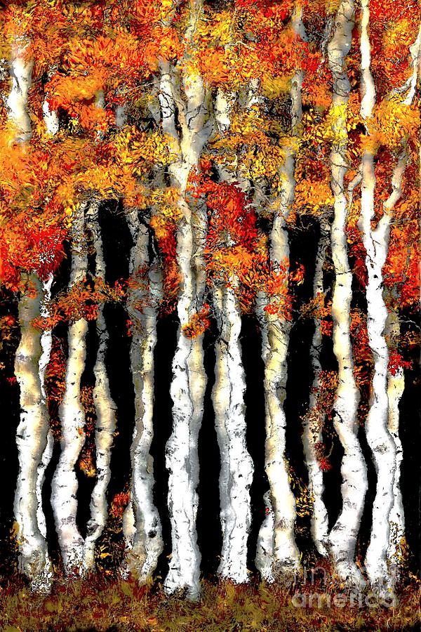 Autumn Digital Art - Autumn Forest by Maurisca Sardju Autumn Digital Art - Autumn Forest by Maurisca Sardju