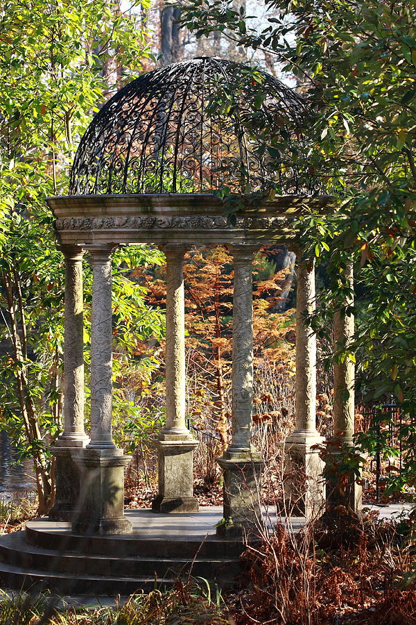 Autumn Gazebo Photograph By Paul Slebodnick - Fine Art America