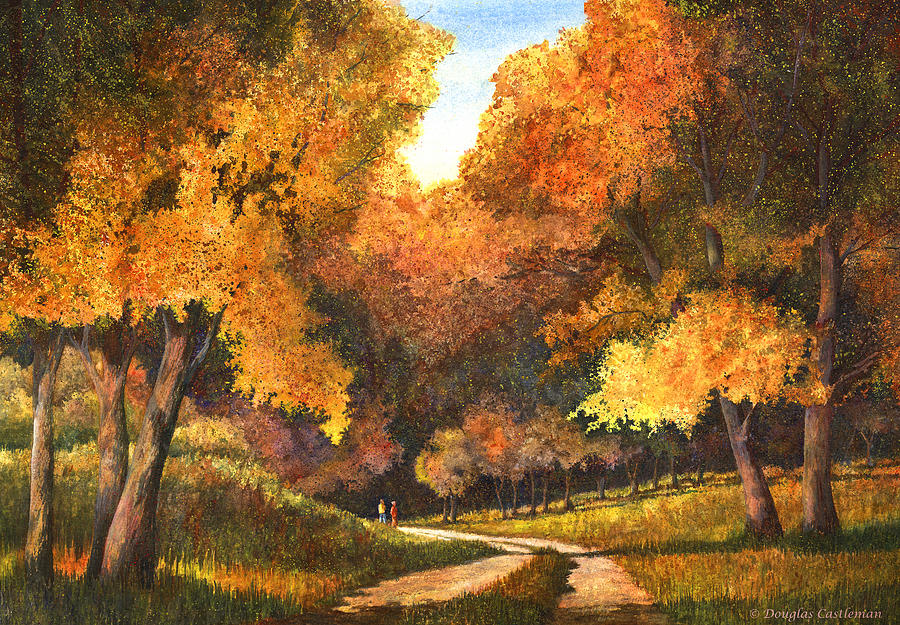 Autumn Glory Painting by Douglas Castleman