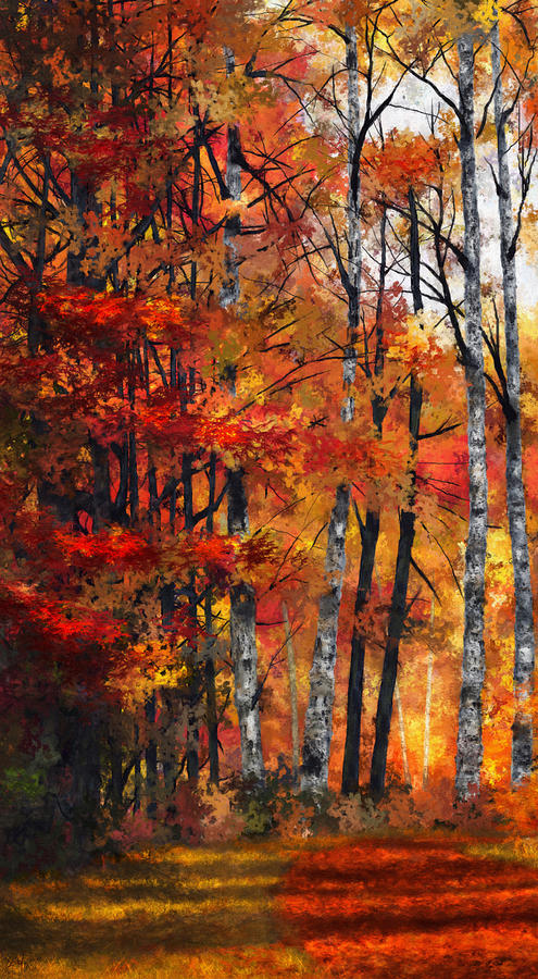 Autumn Glory I Digital Art by Dale Jackson