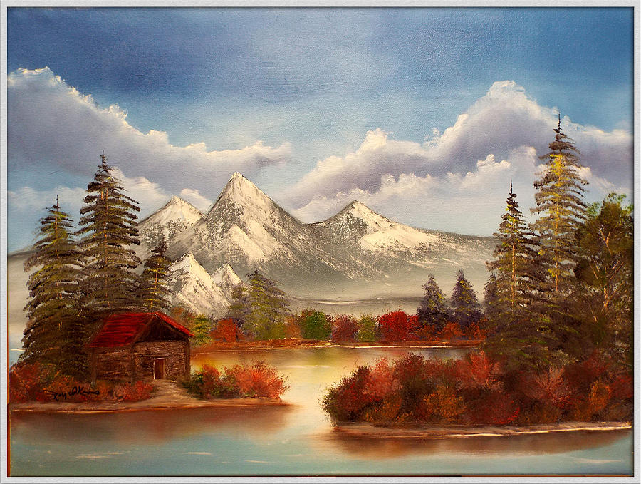 bob ross autumn paintings