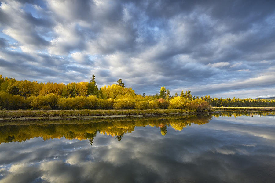 Autumn Glow Photograph by Christian Heeb - Fine Art America