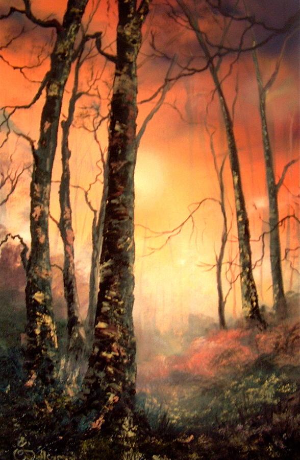 Autumn Glow Painting by Jean Walker