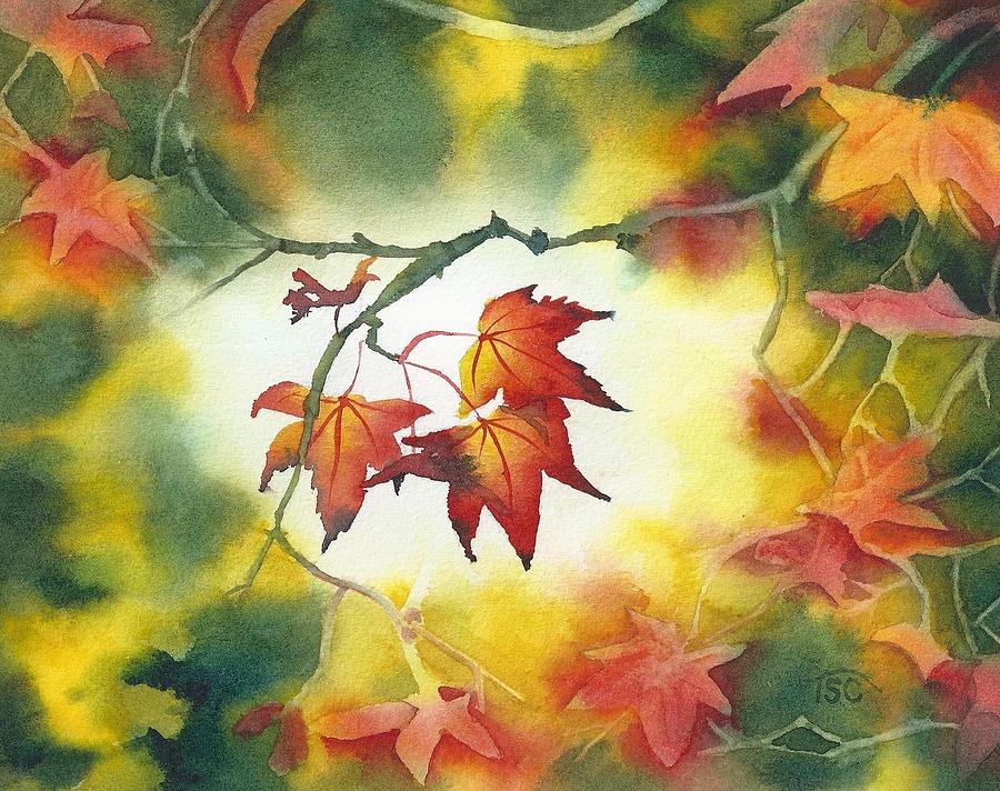 Autumn Glow Painting by Tammy Crawford