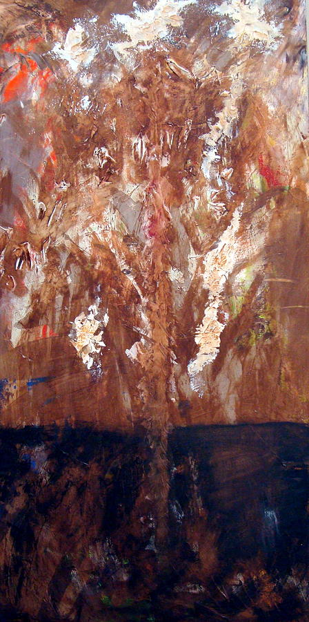 Abstract Painting - Autumn by Holly Picano