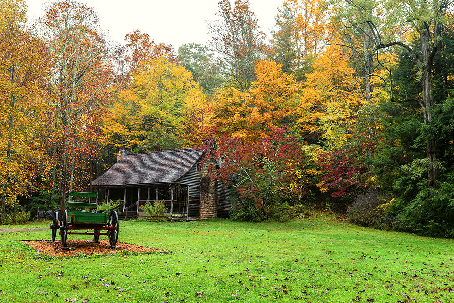 Fall Photograph - Autumn Home by Andres Leon